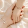 Beloved系列|小魚手鍊|親子祝福套組|配戴 Tru-Mi Beloved系列|小魚手鍊|親子祝福套組,配戴照